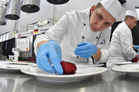 Beets, placed on a plate, are a key healthy ingredient.