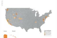 VA Loan High-Cost Counties Map 2019. Source: Federal Housing Finance Agency