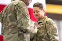 Distinguished Flying Cross ceremony at Scott Air Force Base.