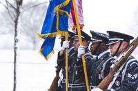 Wright-Patterson Air Force Base Honor Guard at Veterans Day.