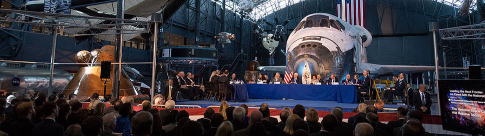 Members of the National Space Council 