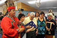 Family of World War I veteran George Stevens