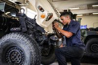 Marine Corps wheeled vehicles Okinawa, Japan